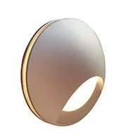 SAA Approval Certificated Aluminum Indoor Round Eyelid Recessed Baby Night Light Foot Led Stair Step Wall Light