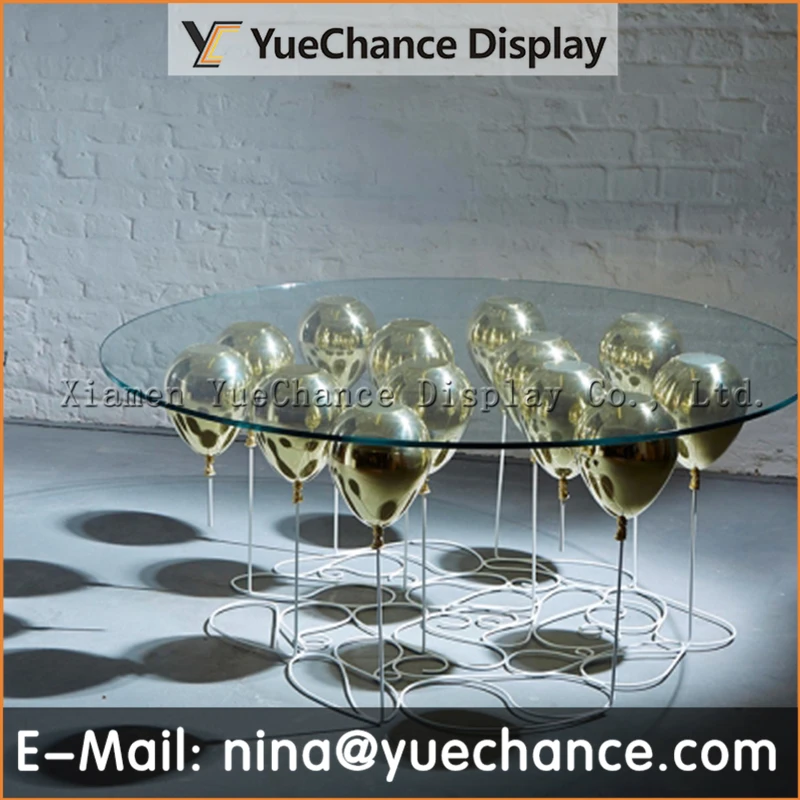 Home Decorative modern design standing Resin Balloon