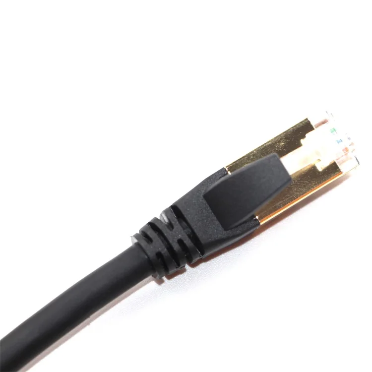 Shielded Ethernet Cable UTP FTP Cat6 Cat7 cat8 26AWG  Patch Cord Cable