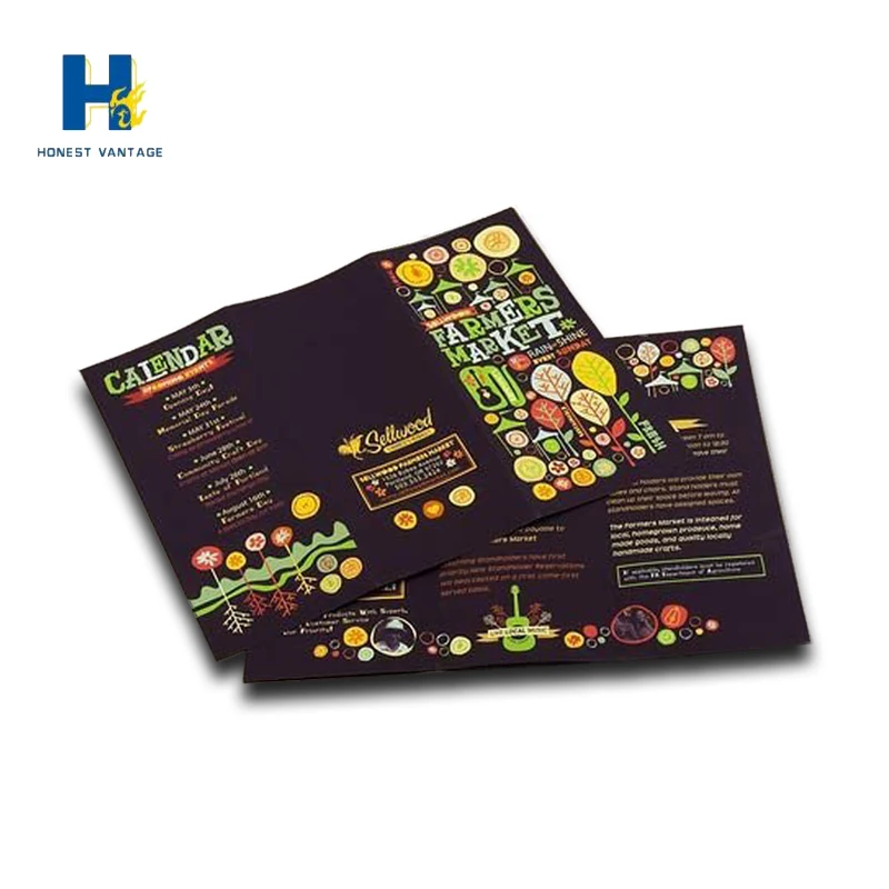 Индивидуальная буклет для печати, каталог, флаеры, брошюры, журнал