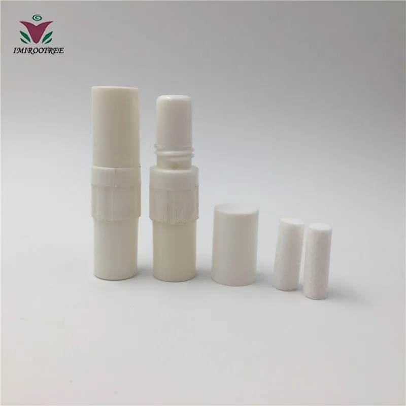 IMIROOTREE 2 in 1 2ml  Blank Nasal Inhaler Sticks for Essential Oil Packaging
