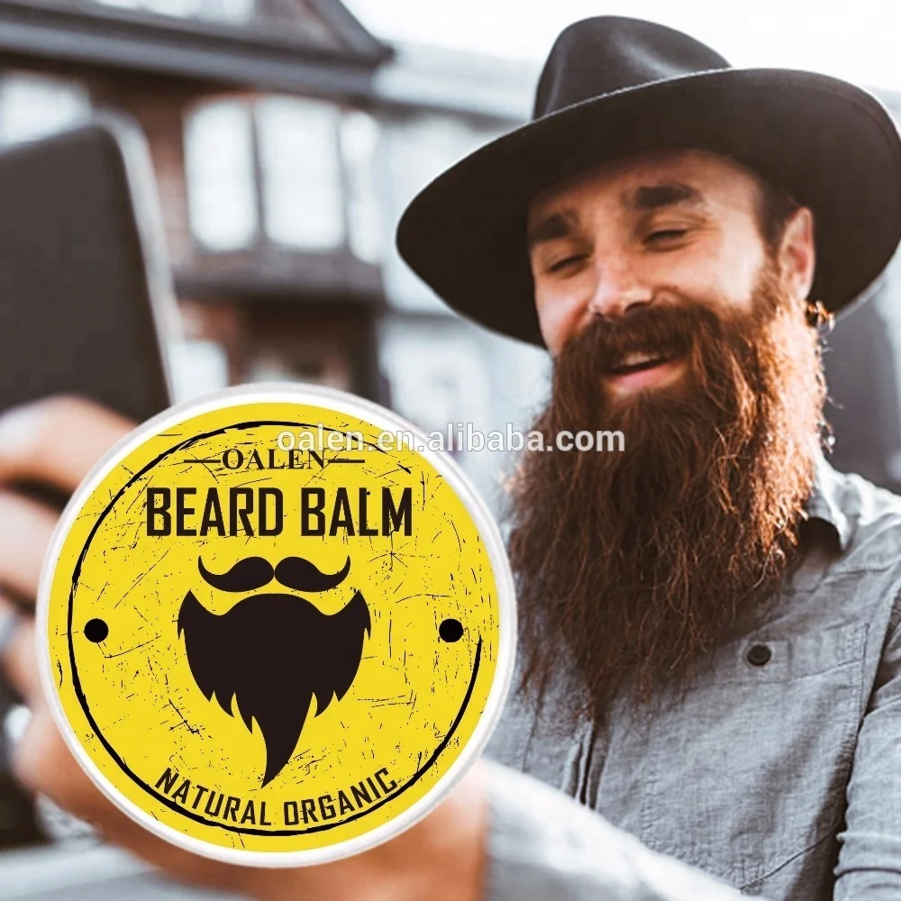 Private Label And Stock Supply Beard Wax Balm In Hair Styling Products