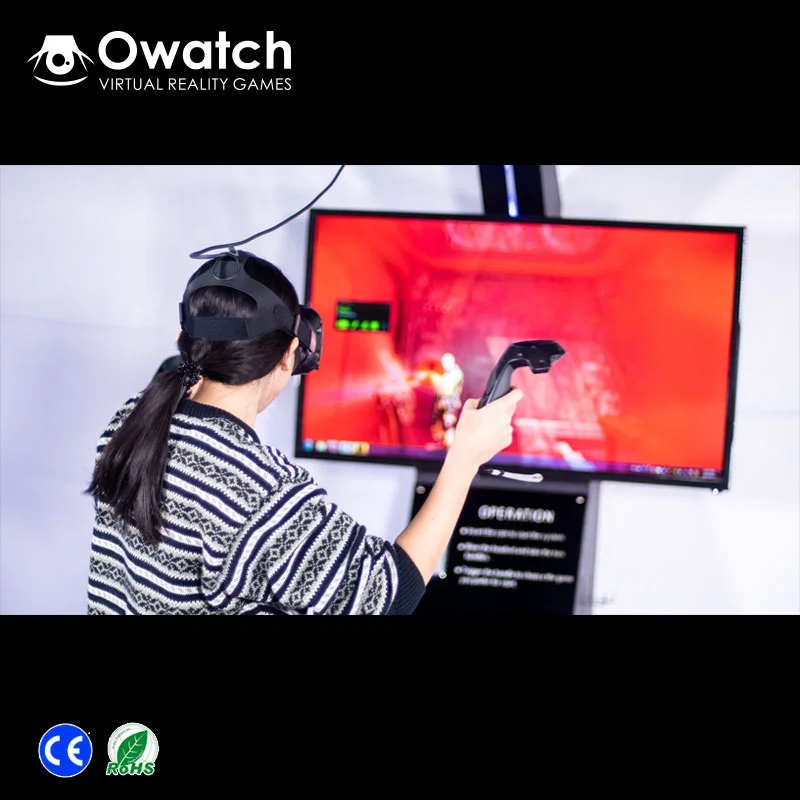 Owatch - VR Space Virtual Reality Standing Simulator Games Platform with HTC Vive