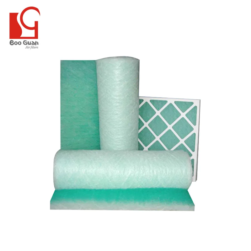 Rolls size G3 G4 hood filter material polyester air filter material