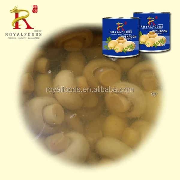 
Canned Whole Button Mushroom Can 400G 