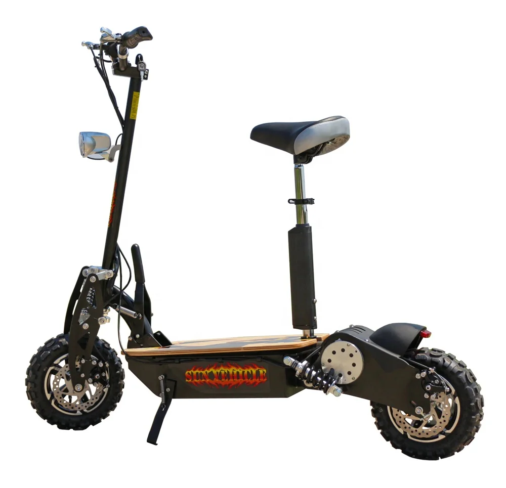 Складной электрический Моторный Скутер одобренный CE 48 В 2000 Вт для