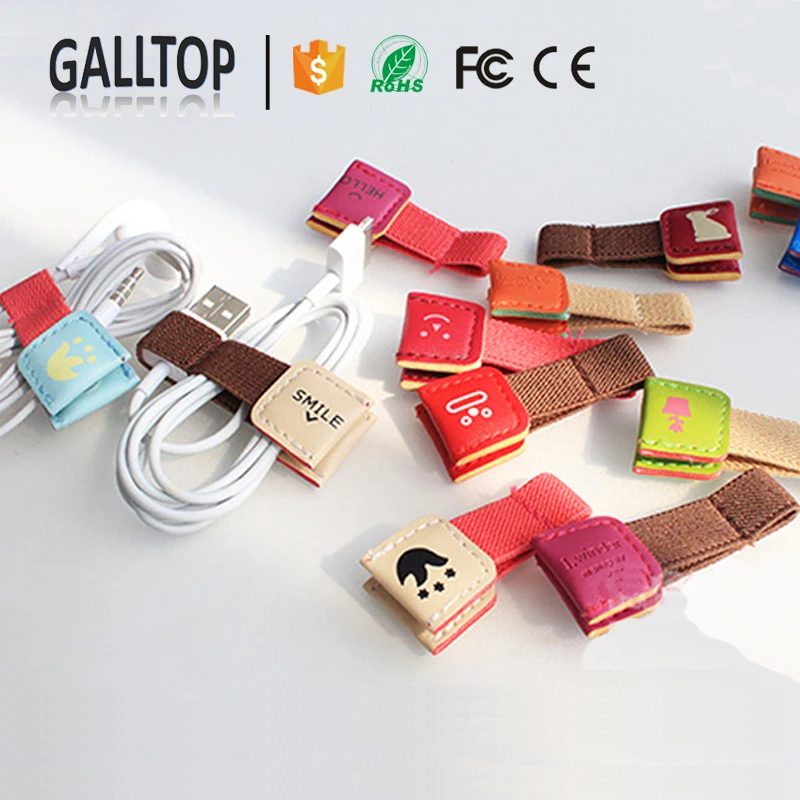 New Designs Colored Cable Winder Wire Organizer USB Cable Earphone Holder Protector
