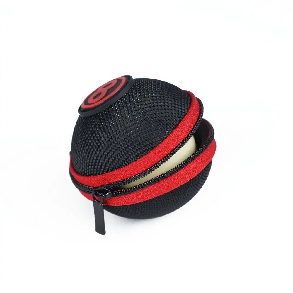 
China Factory Supply best seller Billiard Ball Bag Carrying Case, Cue Ball Case Clip-on Portable 