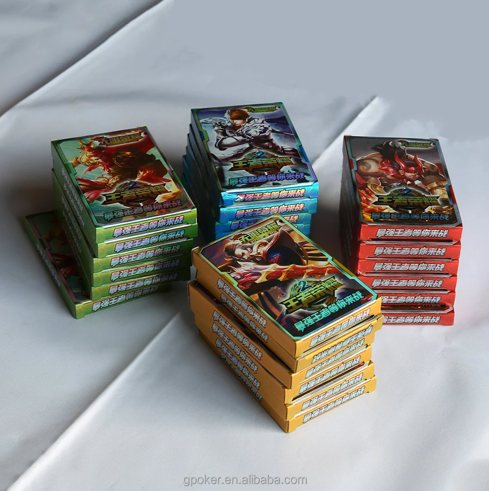 custom trade glory of kings playing game cards