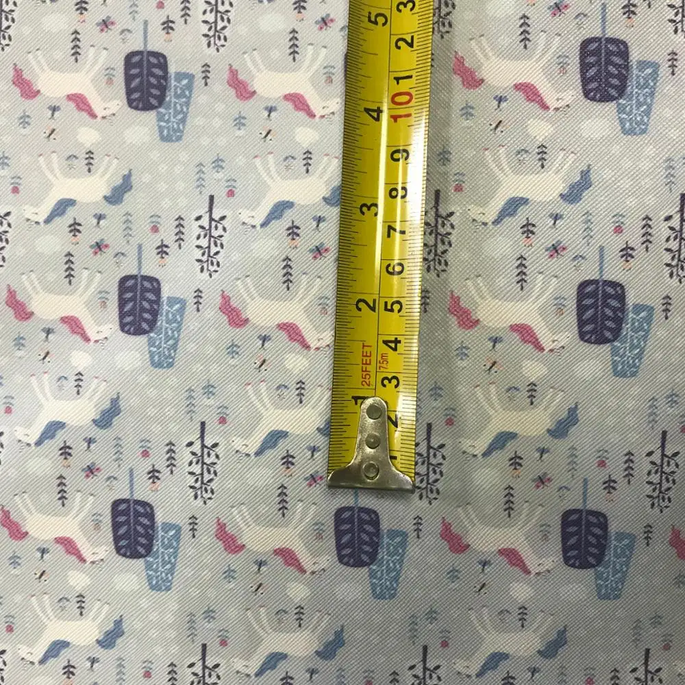 factory price digital animal print fabric for decoration and making baby shoe