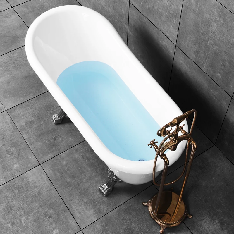 Acrylic America Freestanding Bathtub Luxury Clawfoot Bathtub