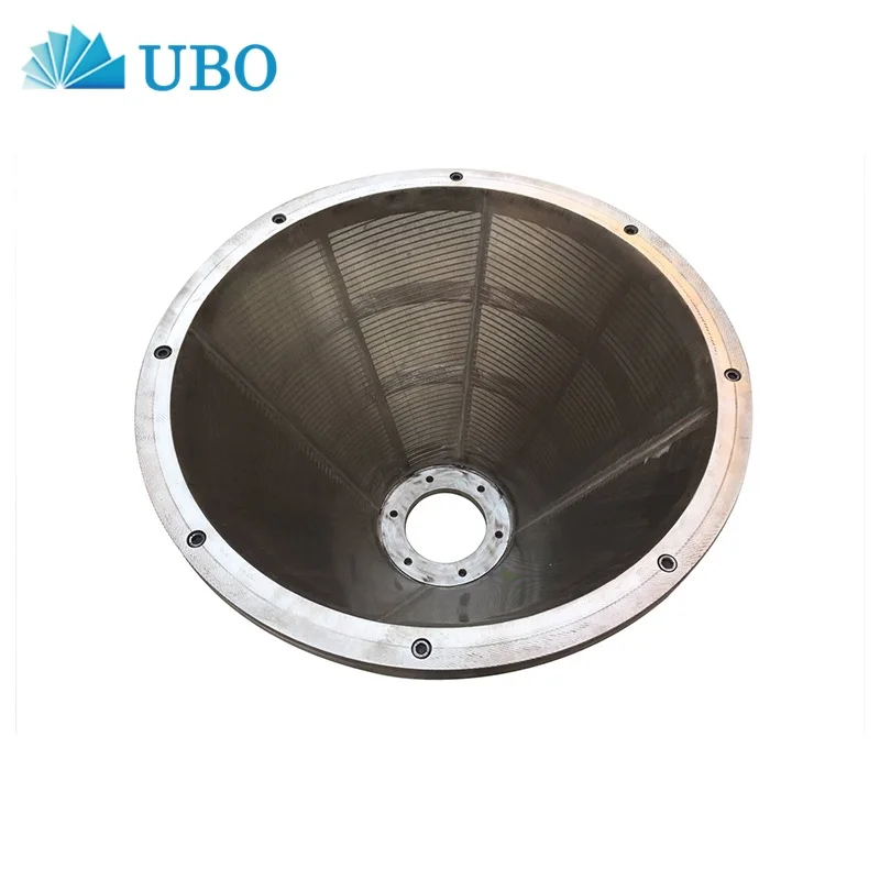 Cheap price Stainless steel wedge wire centrifuge sieve screen basket