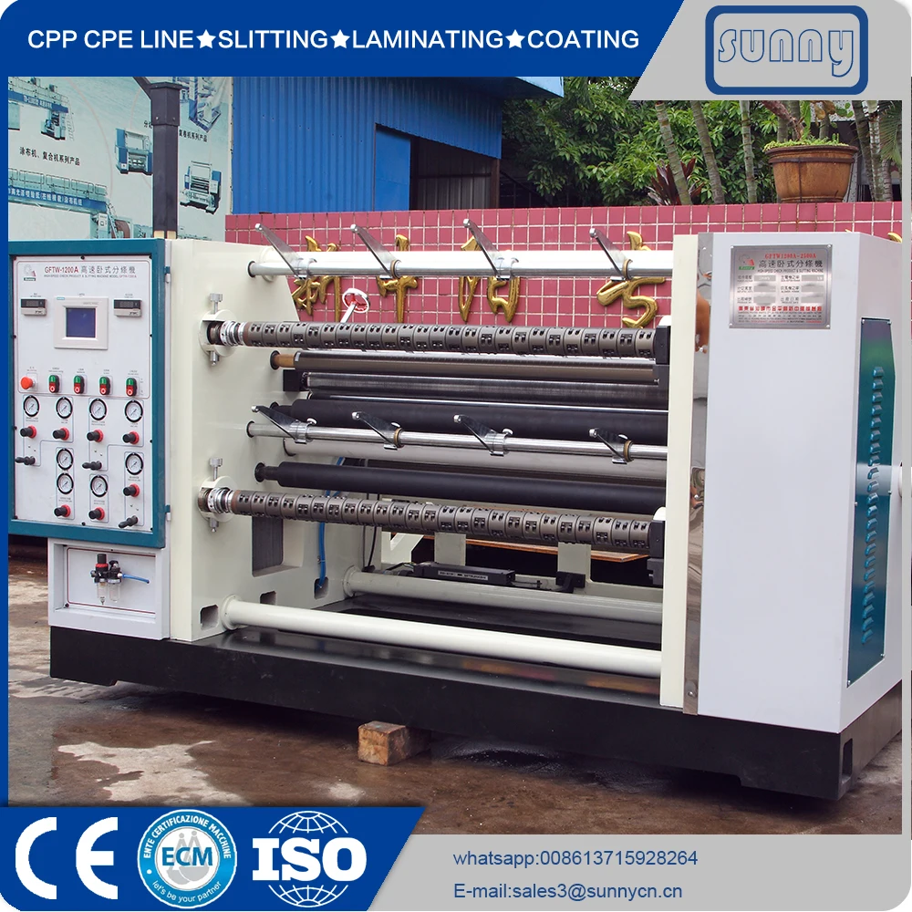 Professional Manufacturer Fully Automatic Aluminium Foil Paper Slitter Rewinder Machine