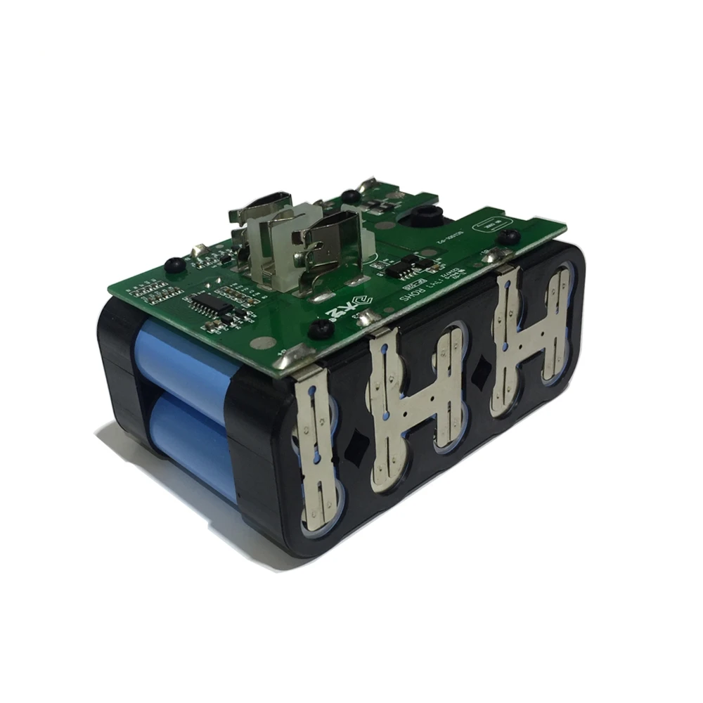 Rechargeable li ion battery 5S2P 18650 18V 3Ah