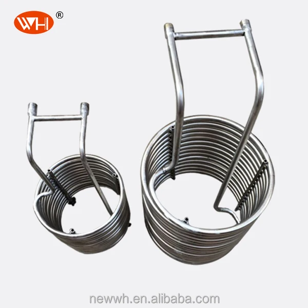 spiral stainless steel tube, spiral titanium heat exchanger, spiral tube coil