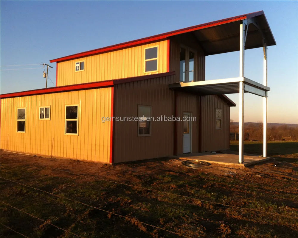 China factory for prefabricated two storey steel structure warehouse