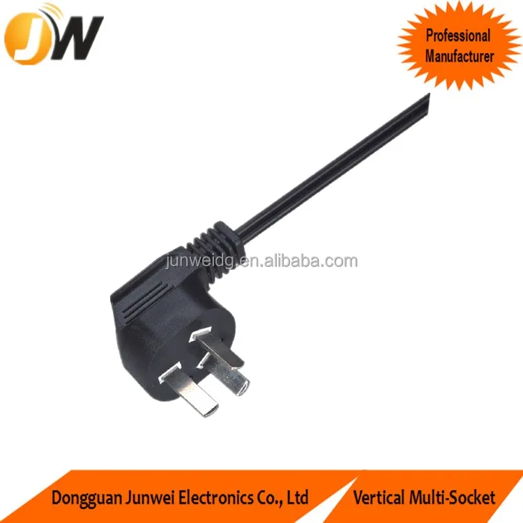 UK PLUG/ EU USA Standard High Voltage with plug heavy duty power cable 100% Copper Conductor