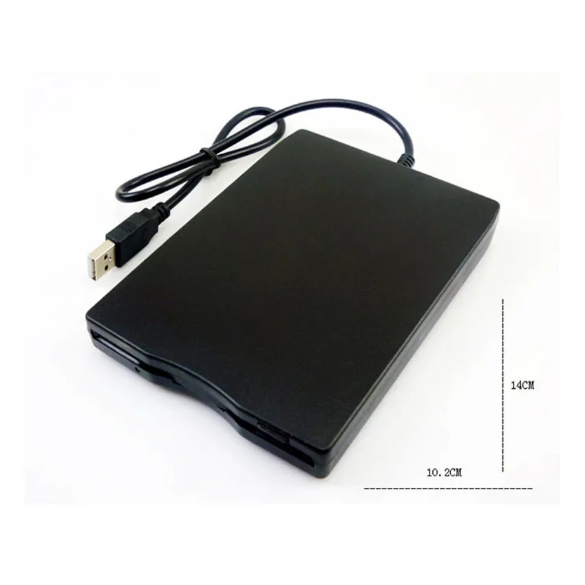 
USB External Floppy Disk Drive Portable 1.44 MB FDD for PC Windows 2000/XP/Vista No Extra Driver Required Plug and Play CA6260 