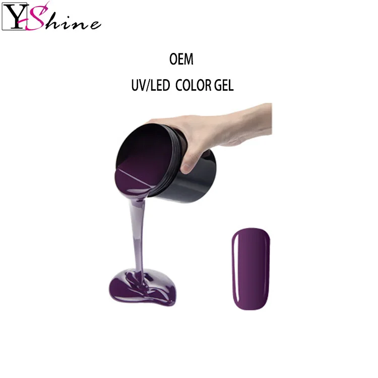China supplier uv gel manufacturer wholesale oem nail bulk 1kg gel polish
