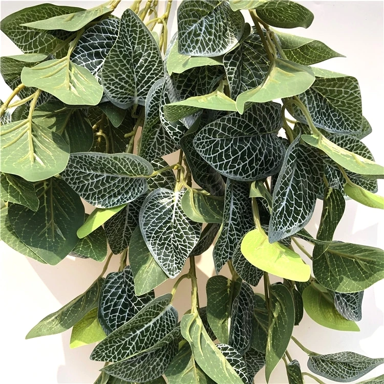 Wholesale Plastic Artificial Green Leaves Spring Grass Wall Hangings Plants for Decoration