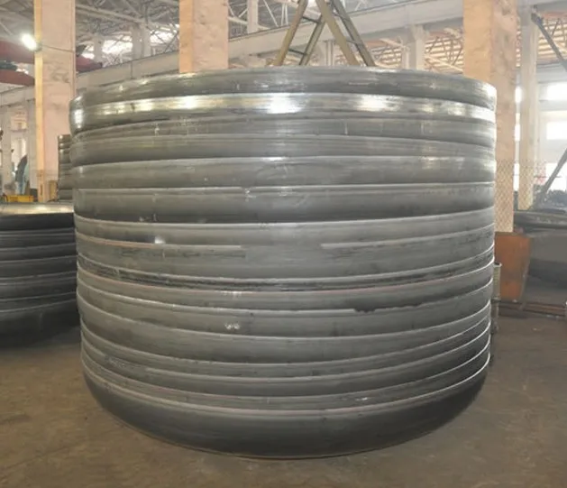 Pressure vessel dish end forming sealing head