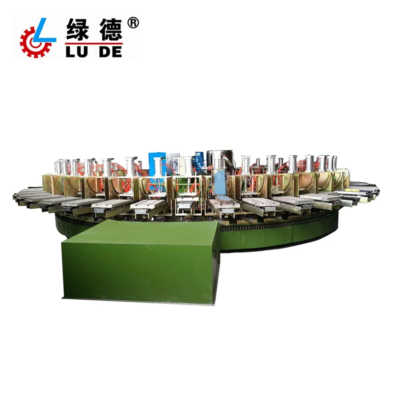 LD-605 automatic Footwear pu sole injection molding machine