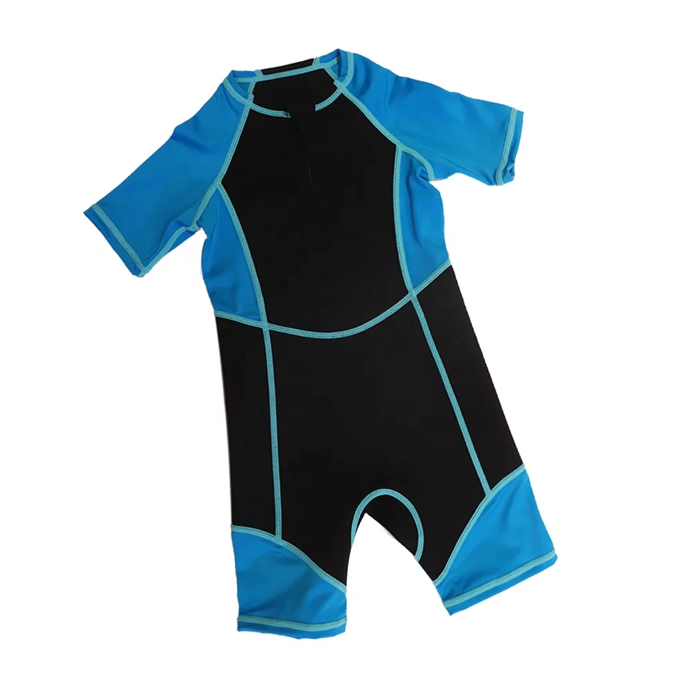custom kids sportswear Neoprene with spandex stretch fabric for swimming