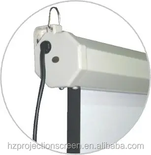 TELON New Products 4K High Quality 120 inch Electric Motorized  Projection Screen with Remote and Receiver