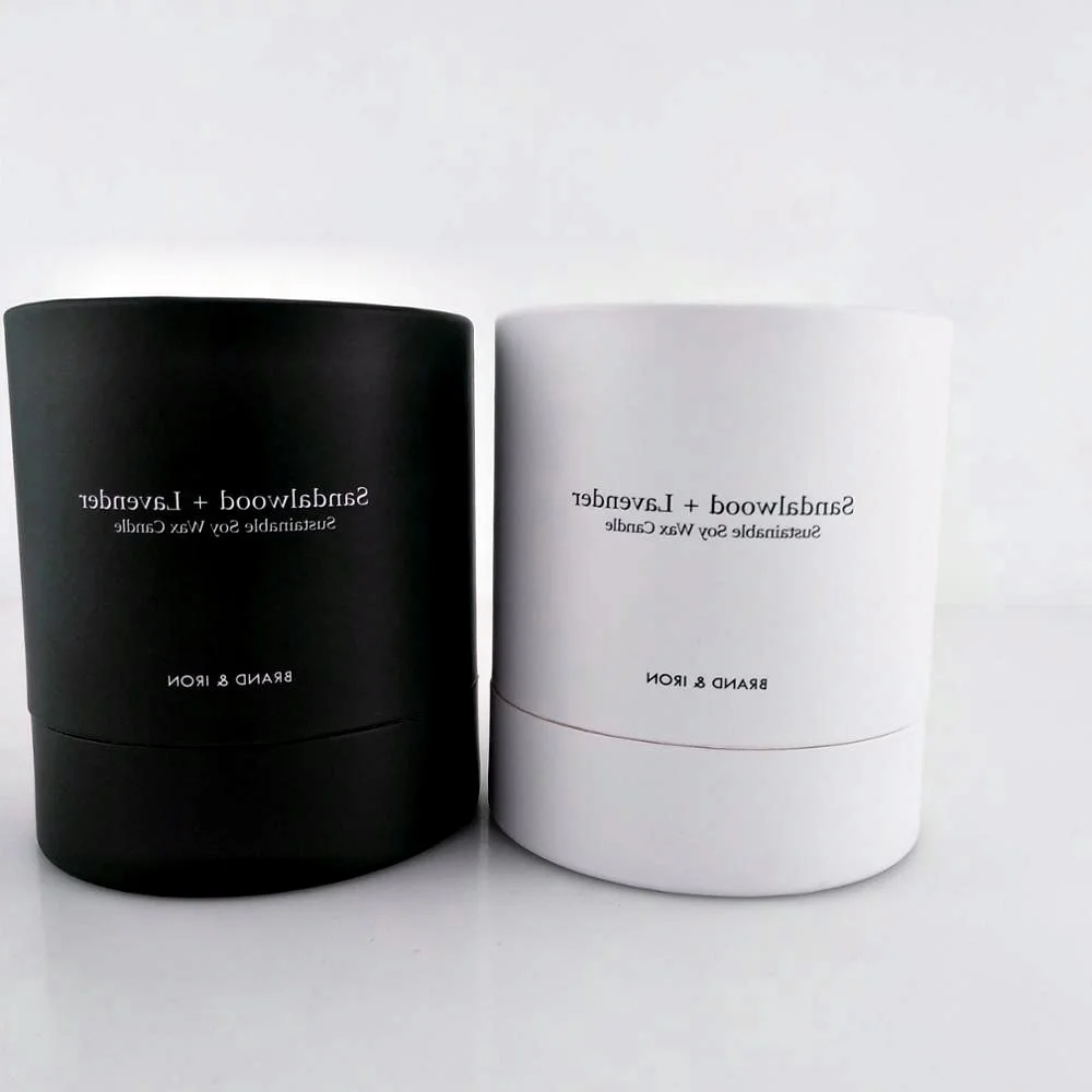 Wholesale custom luxury design cardboard paper candle box candle packaging boxes