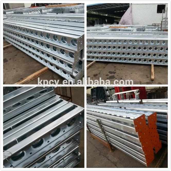
High strength steel Q345 roof metal formwork for concrete construction 