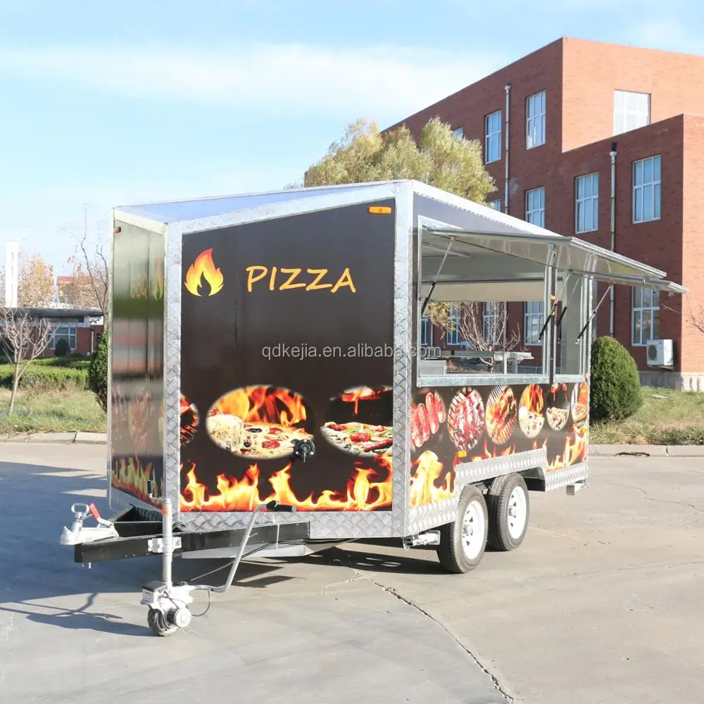 mobile food trailer catering trailer with kitchen accessories