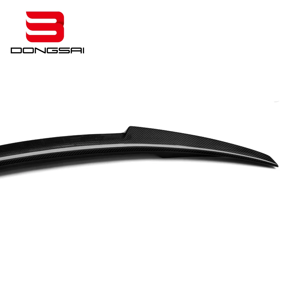M4 Style Carbon Tail Wing Rear Trunk Lip Boot Spoiler Ducktail for Audi A5 S5 RS5 B8 2008+