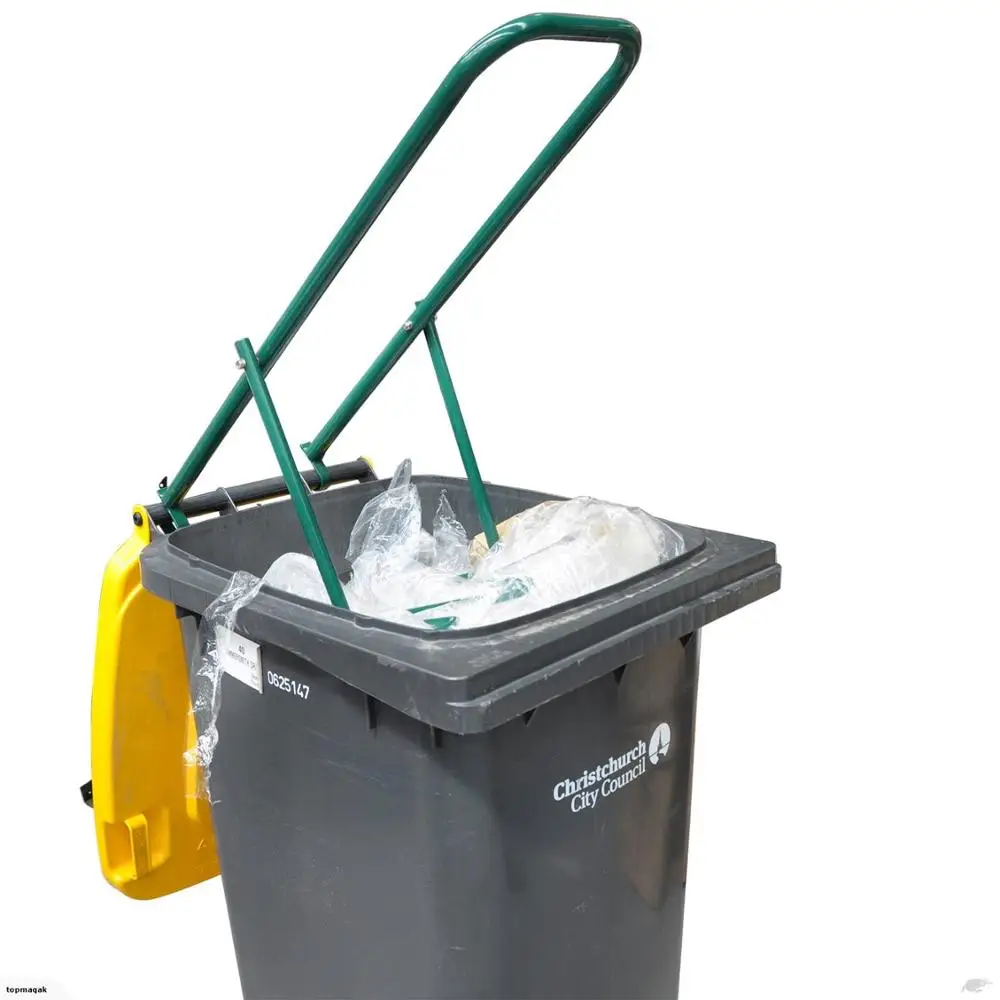 waste wheelie bin stocked compactor