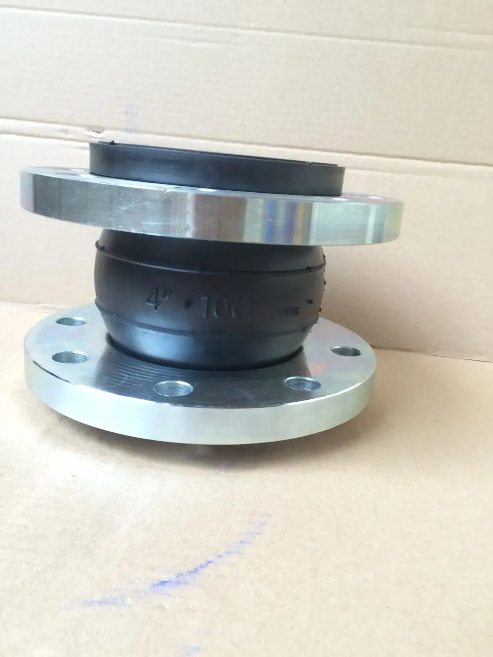 Carbon steel flange rubber curved joints pn 10/16 DN40-1000MM JGD41-10/16