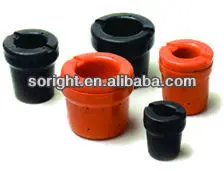 Pure plastic thread protector for tubing casing