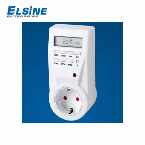 230v 16A ETG-63A Germany Type Weekly digital Timer switch socket
