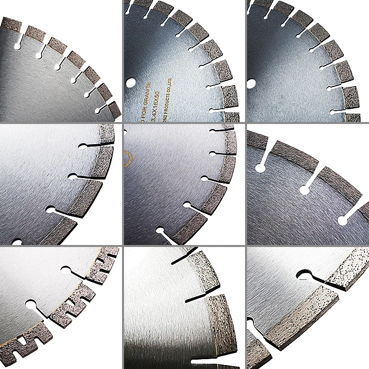 Sharp cutting 12 inch - 32 inch cut off circle saw blade for hard stone granite concrete