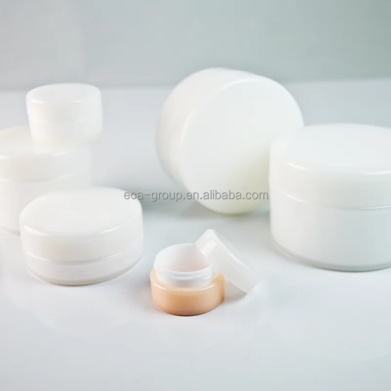 
200ml PP double wall mask cosmetic jar 