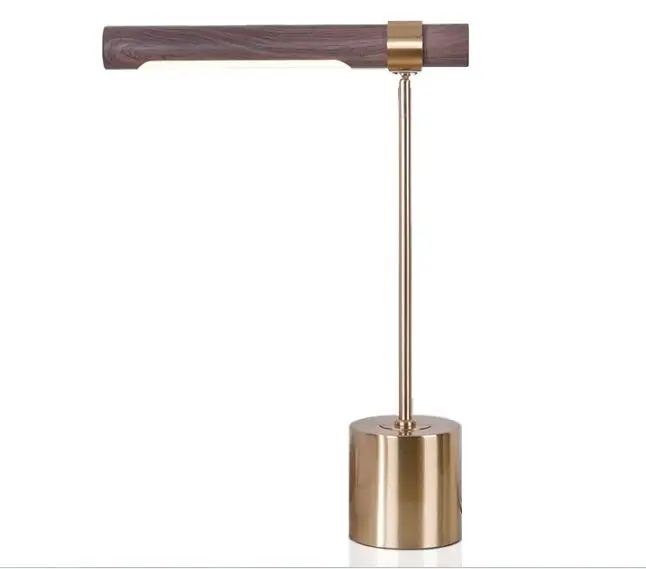 Home decorative reading light wooden table lamp