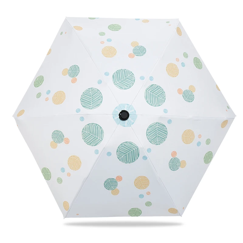 Portable 5-stand Folding umbrella personal sun umbrella