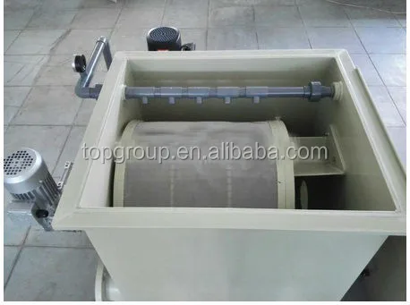 ras customized tilapia aquaculture fish farming system aquaponics system Drum filter