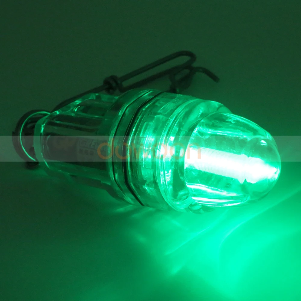 Underwater LED Fishing AA battery Powered Fish Lure Light (60719945805)