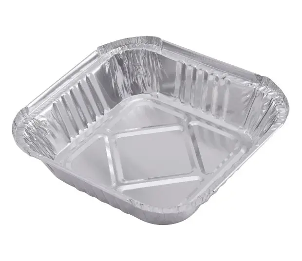 SFD 160 Square aluminum foil container for baking use microwave bake trays