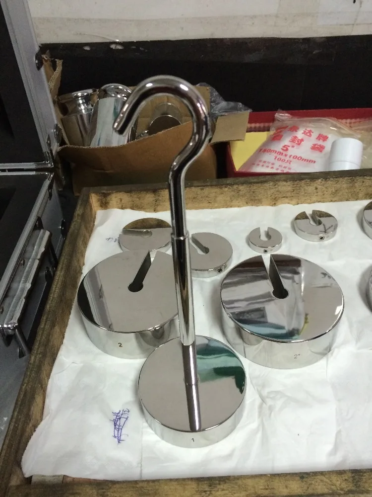 OIML F1 F2 M1 slotted mass set 10g stainless steel weight test mass 10g