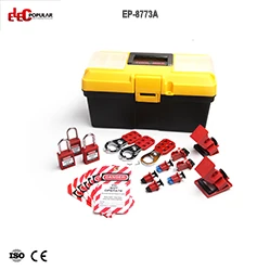 High Quality Upgraded Safety Group Electrical Breaker Lockout Box Kit