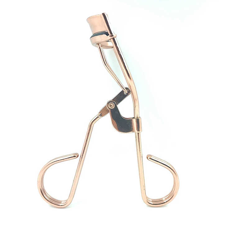 Hot Sale Cosmetic Makeup Tool Accessories Eyelash clips Rose Gold Makeup Eyelash Curler