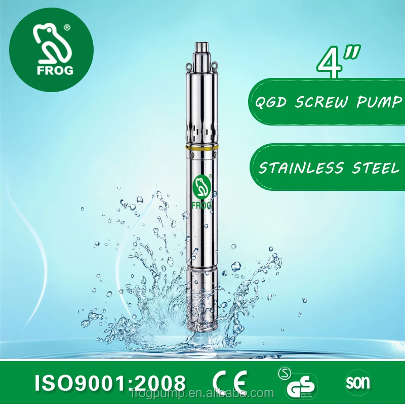 FROG Top Quality Screw Submersible Pump--QGD