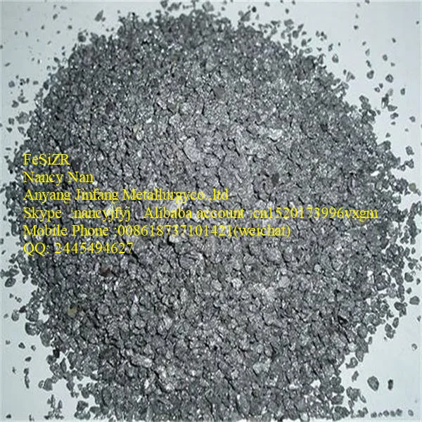 SiZr Ferro silicon zirconium Inoculant, FeSiZr alloy from AYJF NANCY NAN