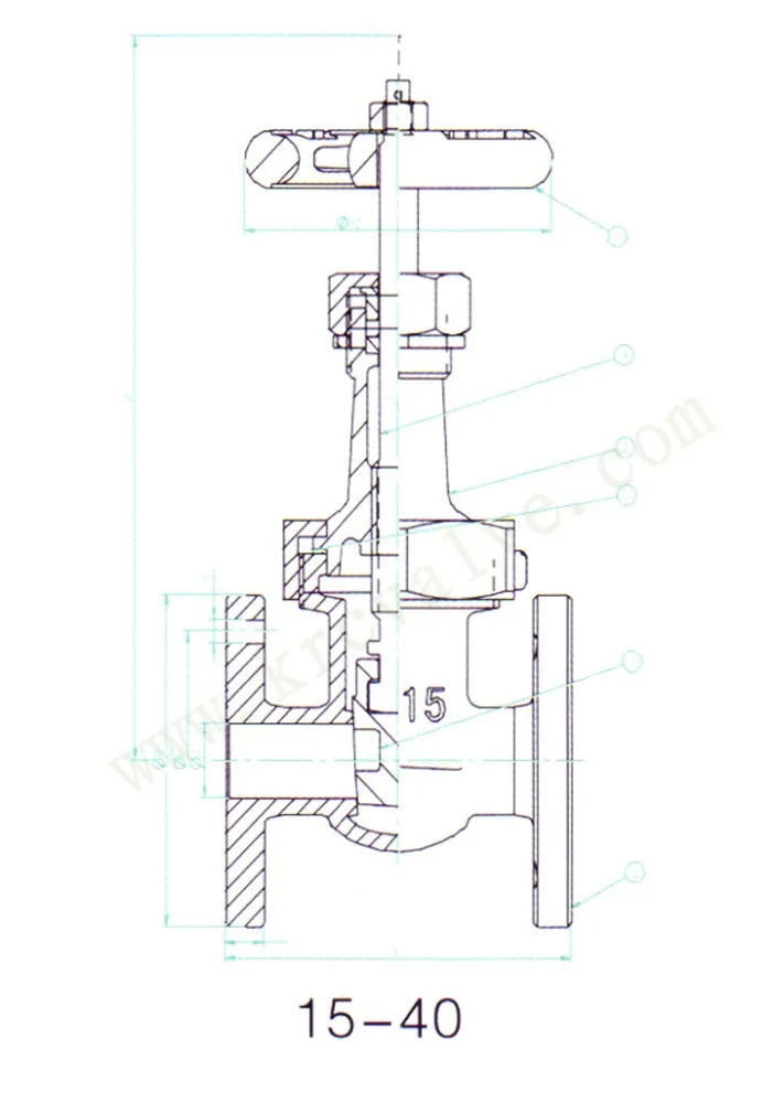 JIS Gate Valve F7368 10K