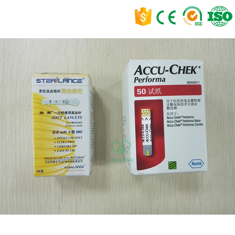 Low price Quick & Accurate check blood glucometer test strips for Glucometer